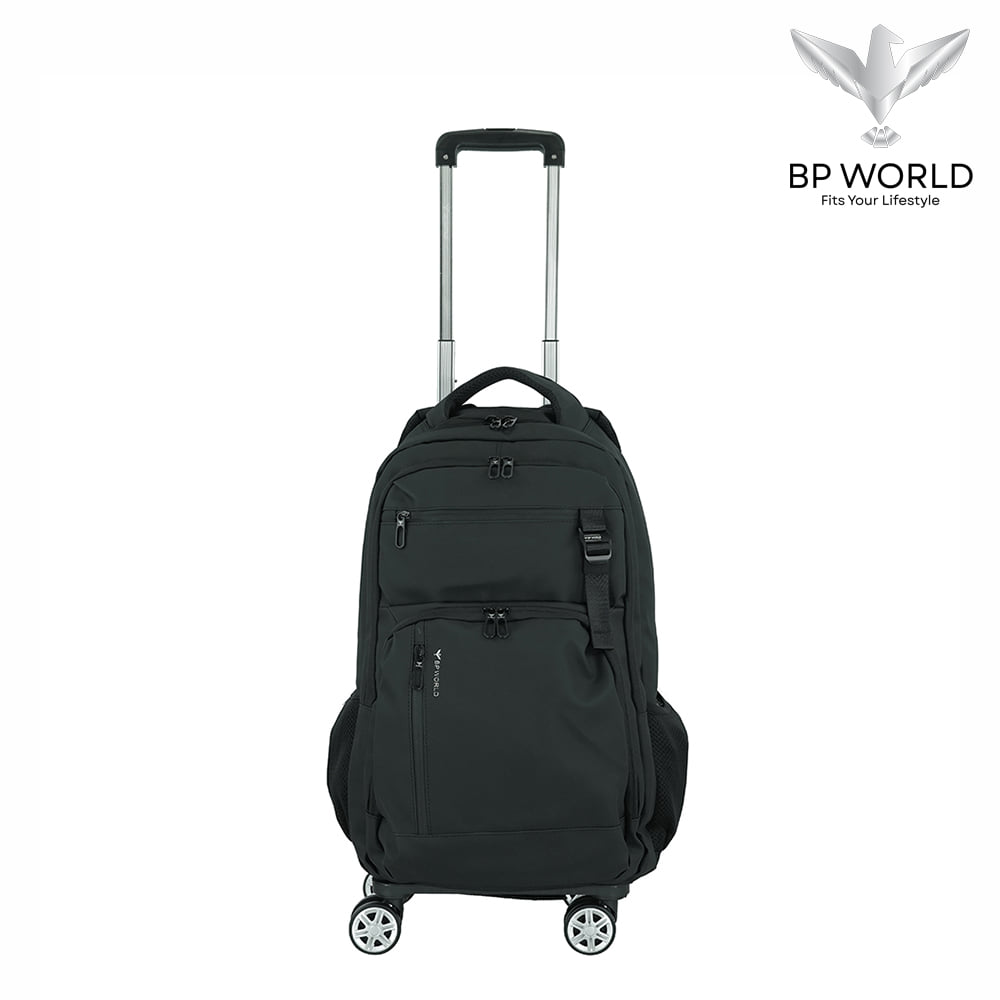 กระเป๋าเป้ล้อลาก 22 นิ้ว BP WORLD รุ่น P15746  สีดำ_0